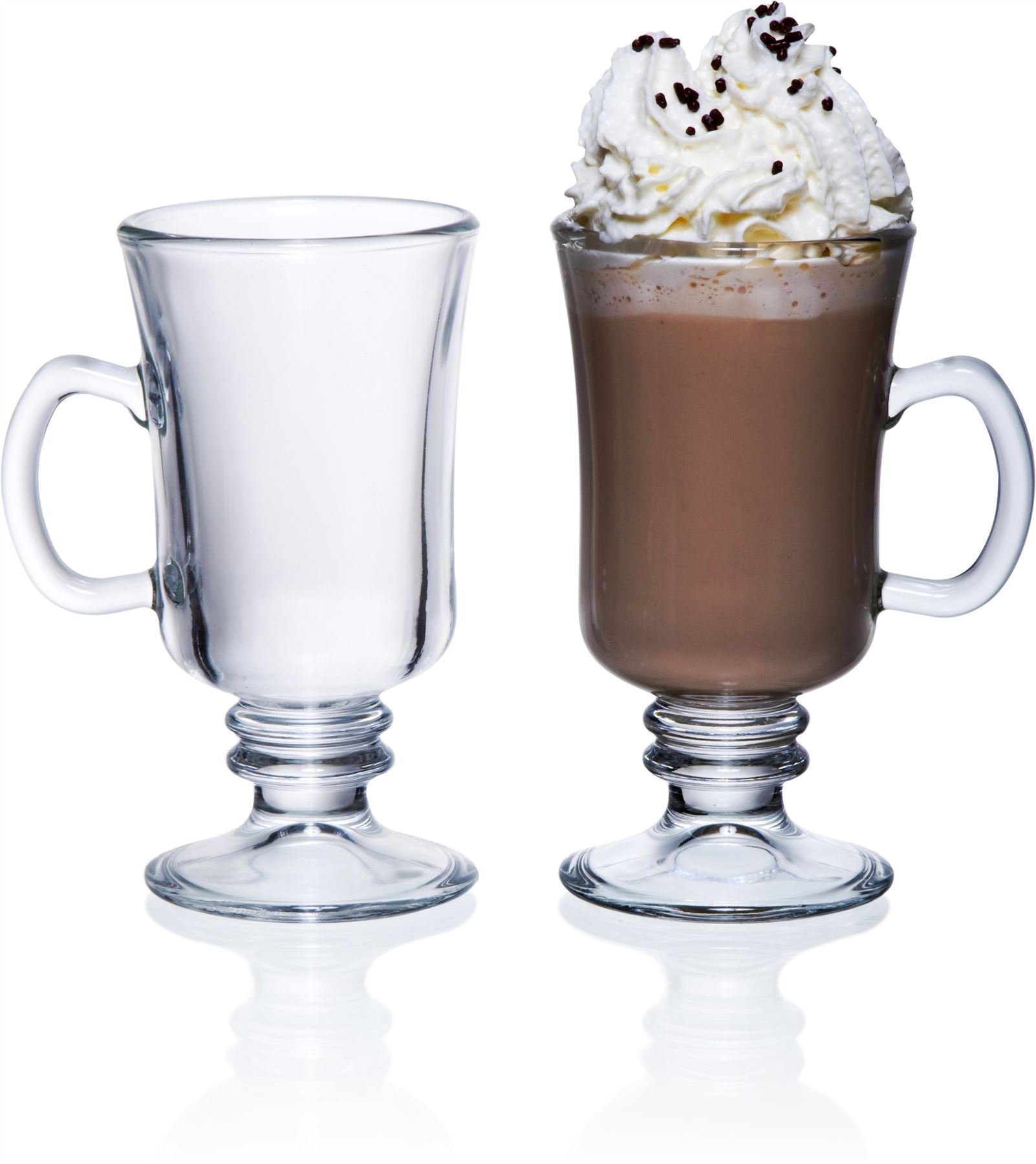 Genware NEV-CG-08 Irish Coffee Glass, 23 cl/8 oz. (Pack of 6)