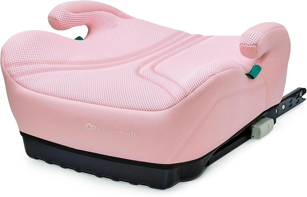 Kinderkraft I-BOOST 2 PRO i-Size Car Seat 125–150 cm ISOFIX AIR Flow Black Pink