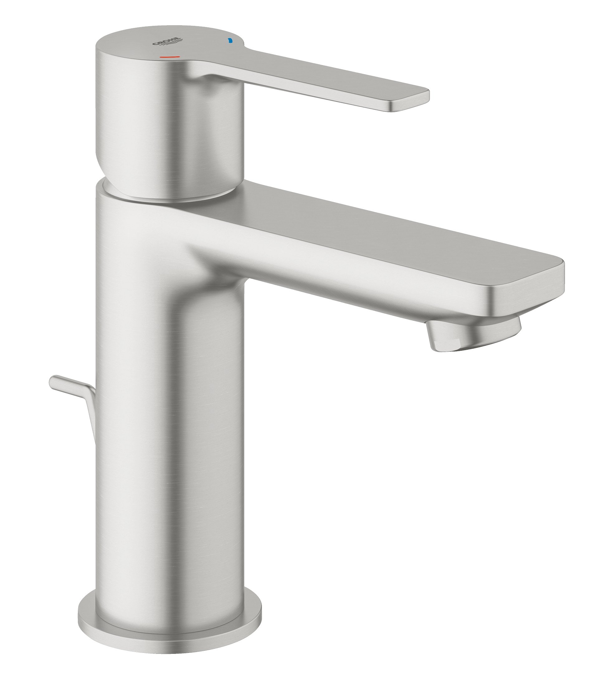 GROHE Lineare New Basin Mixer 1/2"Xs-Size Supersteel 32109DC1