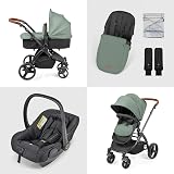 Ickle Bubba Stomp Urban 3 in 1 Travel System Sage Green 6.5kg view 5
