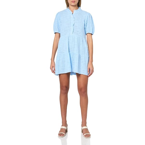 kenley cotton crew neck dress Kenley Dress Dress the Population