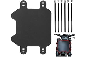 PSLER Motorcycle Front Number Plate - Front Plate for Light Bee S/X Ebike and Sting R / MX3 / MX4 / Pro SS Electric Dirt bike, Highly Elastic Plastic