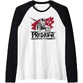 Predator: Badlands Warrior Wielding His Sword Raglan Baseball Tee