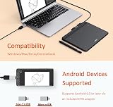 Ugee S640 Drawing Tablet Battery-Free Pen 8192 Pressure 6.3x4 in 10 Keys view 4