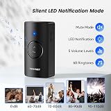 TECKNET Wireless Doorbell IP65 Waterproof Battery Powered 1300ft 60 Melodies view 3