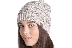 Tough Headwear Womens Winter Hat - Warm Chunky Cable Knit Beanies - Winter Beanie Hats for Women Cold Weather - Beanies Women