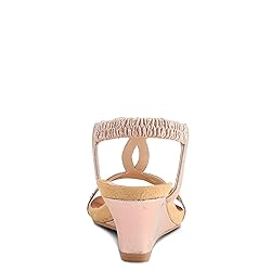 PATRIZIA Women's Shining Ankle Strap Sandal