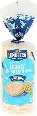 Lundberg Gluten-Free Brown Rice Organic Rice Cakes Lightly Salted -- 8.5 oz
