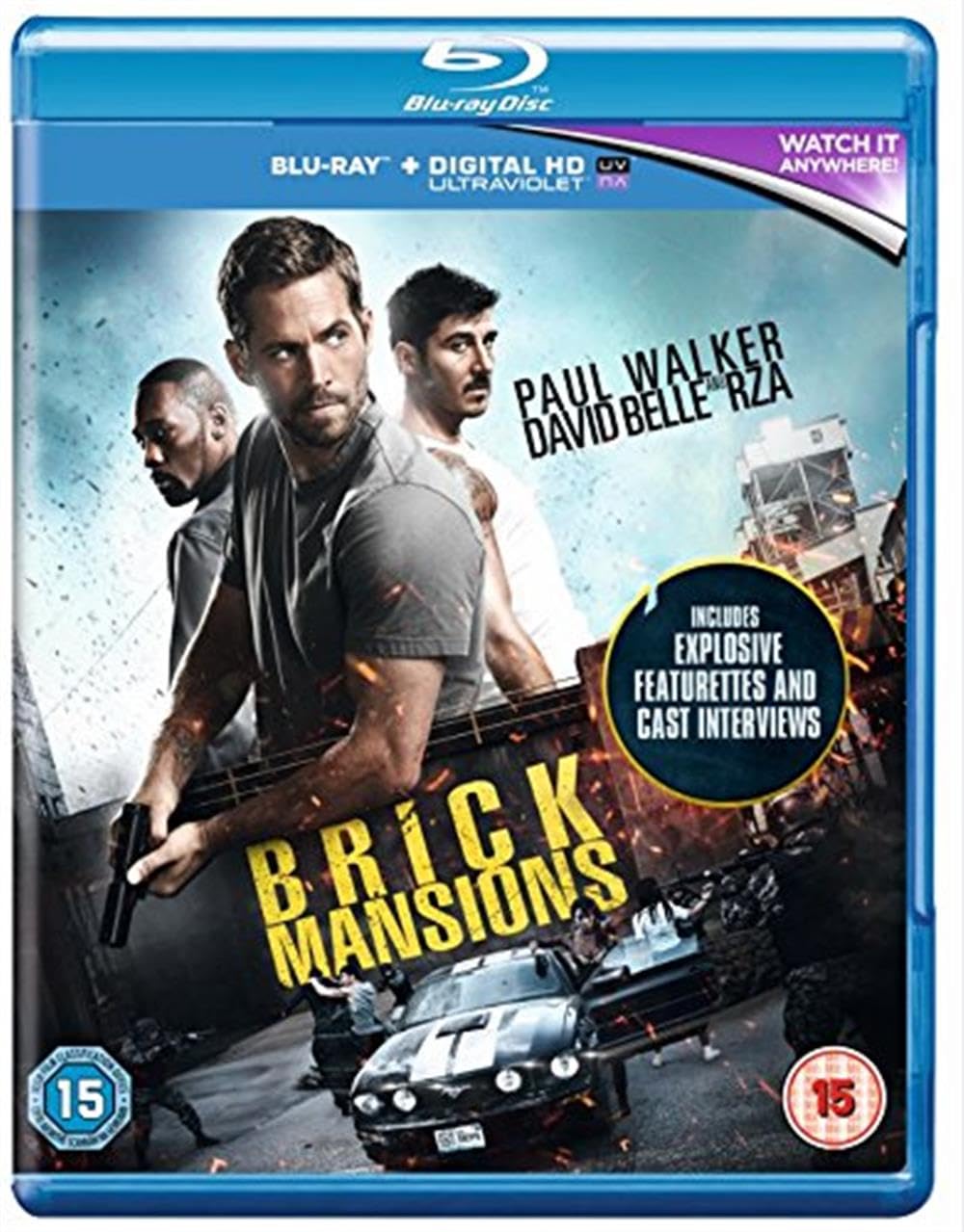 Brick Mansions [Blu-ray] [2014]