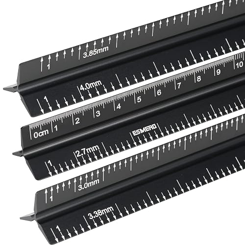 Multi-Scale Punch Positioning Ruler for Leather Craft | 6-Scale ...