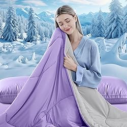 FineMay Cooling Comforter King Size, Double-Sided