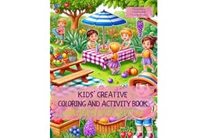 Kids' Creative Coloring and Activity Book (Garden Fun Adventure): Moments of Creativity: Ignite Your Adventurous Kids' Imagination and Learning, ... and Activities. (Dream2Live Creative Kids)