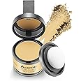 Acomler Root Cover Up Hairline Shadow Powder, Dark Brown, Instantly Cover Thinning Hair, Grey Hair Coverage for Women Men with Eyebrows, Beard Line, Bald Spots (Light Blonde)