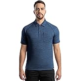 Wrangler Mens Performance Workwear Short Sleeve Polo Shirt