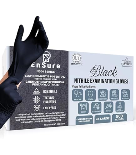 Showa 350R Nitrile Gardening Gloves Green Large Screwfix