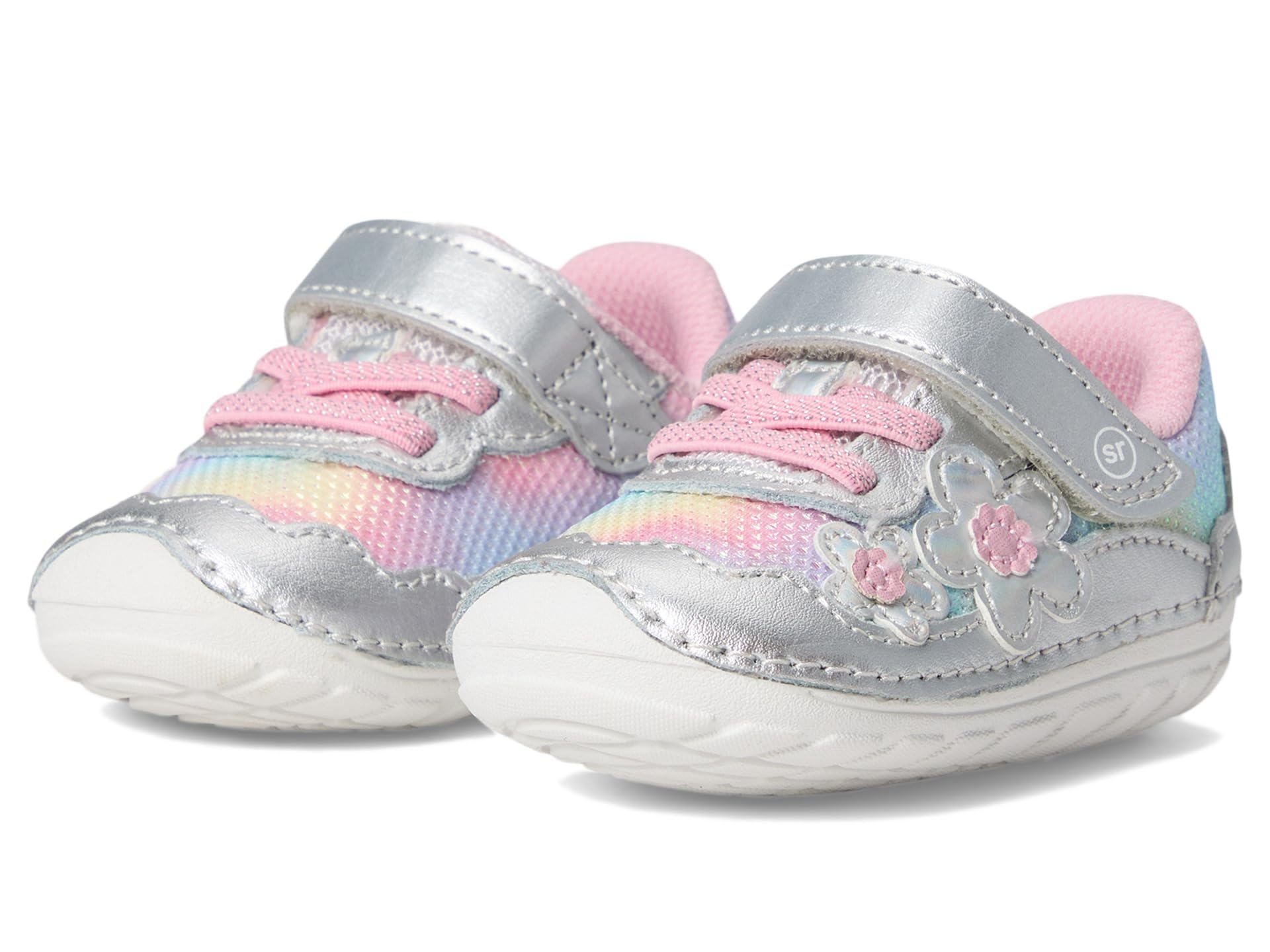 Stride Rite Baby SM ROSA Sneaker, Rainbow, 6 US Unisex Infant