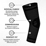 POWERLIX Elbow Brace Support Compression Sleeve for Tendonitis Tennis Golfers view 6