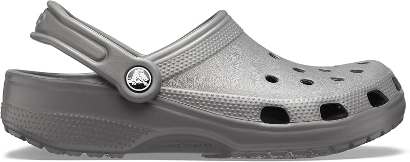 Unisex Classic Clog, Slate Grey, 33/34 EU