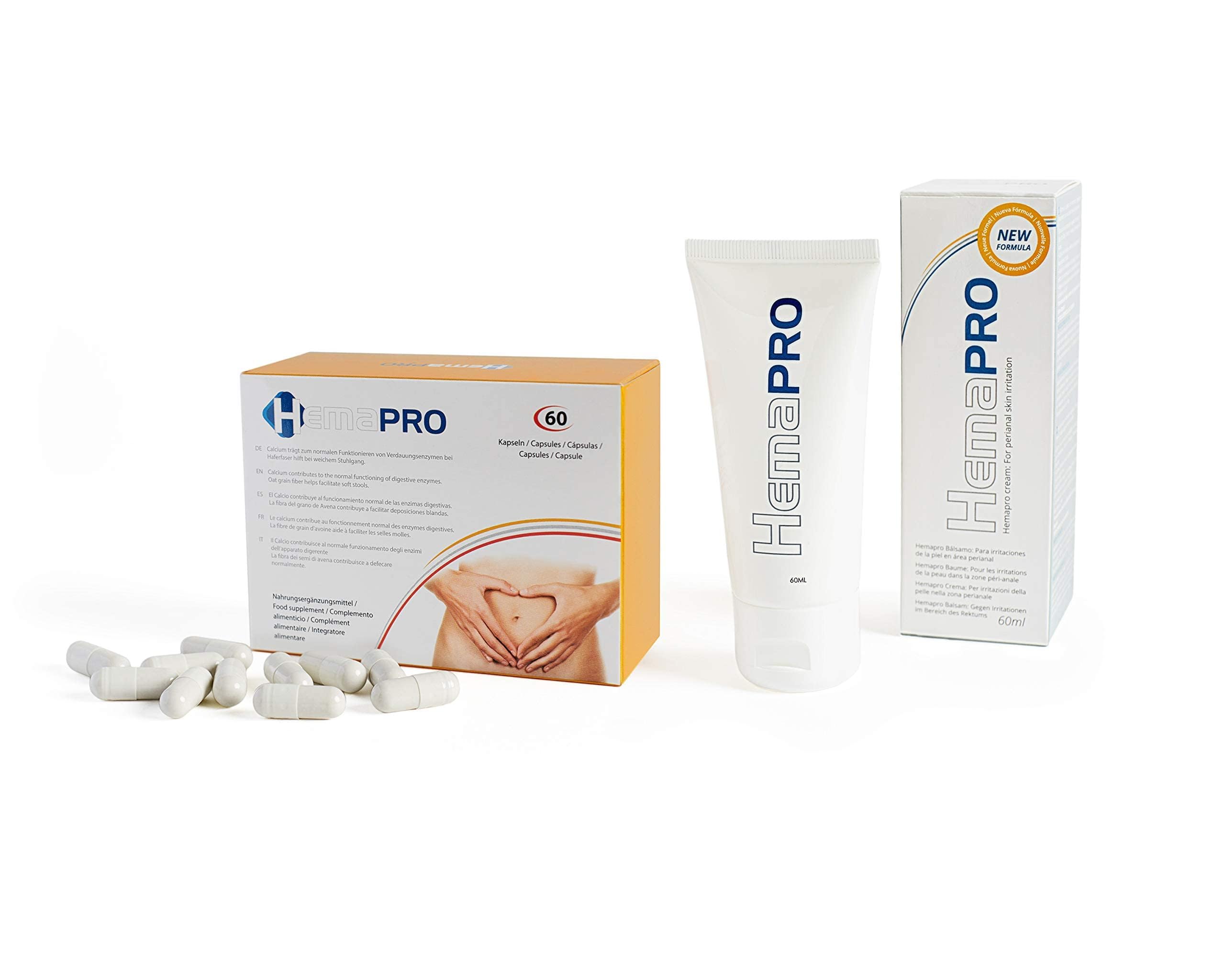Hemapro - Definitive Pack to Treat, Reduce and Prevent Hemorrhoids Naturally and Safely