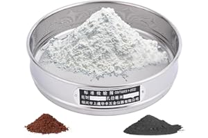 Stainless Steel Sieve|200 Mesh Sieve, 8 Inch Stainless Steel Fine Mesh, Stackable Test Sifter for Industrial Laboratory Homes