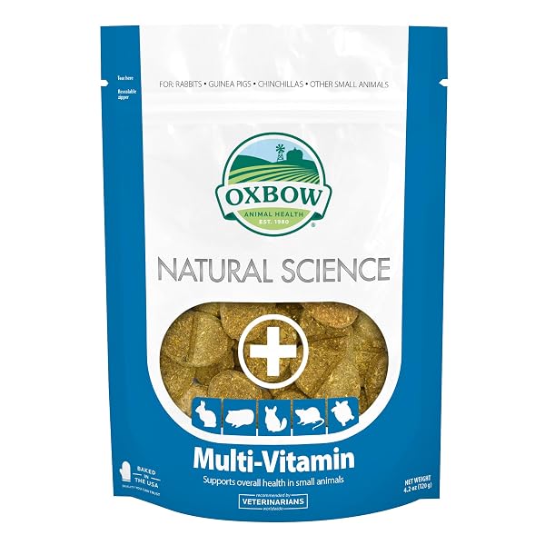 OXBOW NATURAL SCIENCE MULTI-VITAMIN, HIGH FIBER SUPPLEMENT FOR...