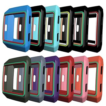 awinner Colorful caso para Fitbit iónico, golpes y suciedad ...