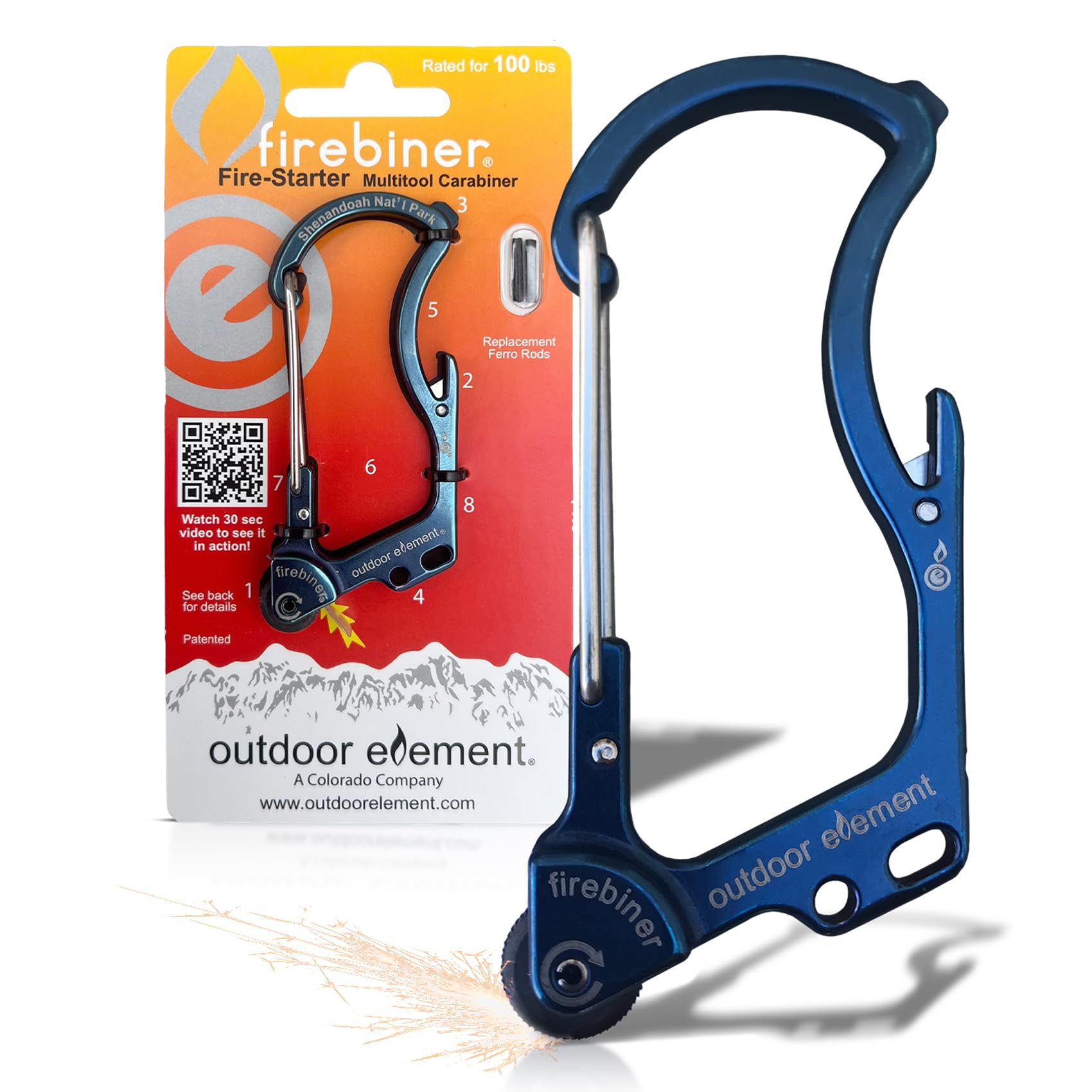 OUTDOOR ELEMENT Firebiner Blue River