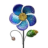 Viveta Wind Spinner with Metal Stake, 28.7 inches