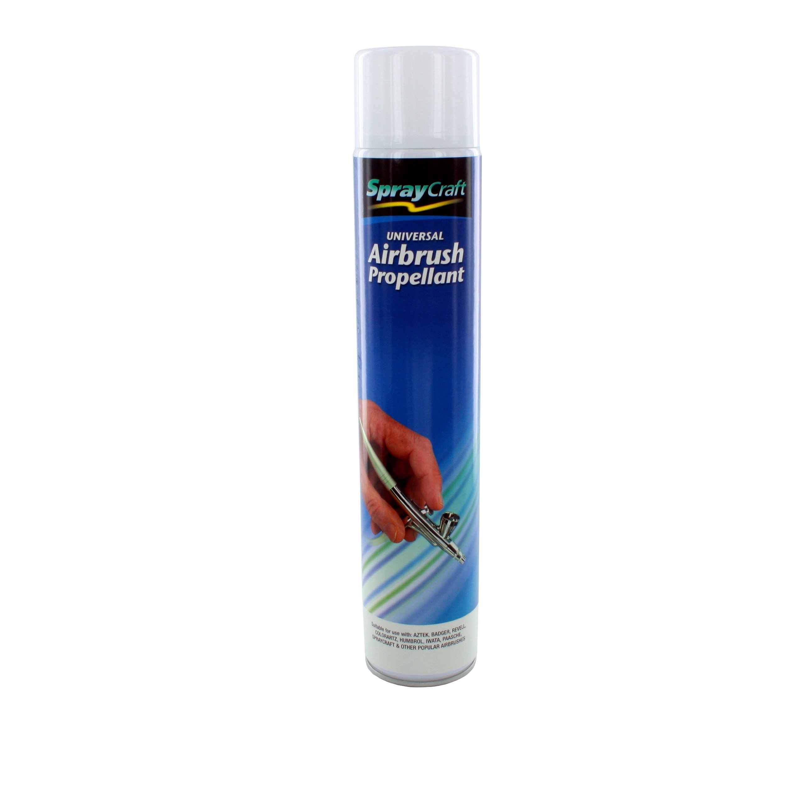 Spraycraft 750 ml 1-Piece Air Propellant, White
