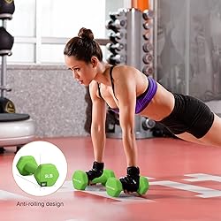 PONE FIRST Dumbbell Hand Weight Pairs – Neoprene