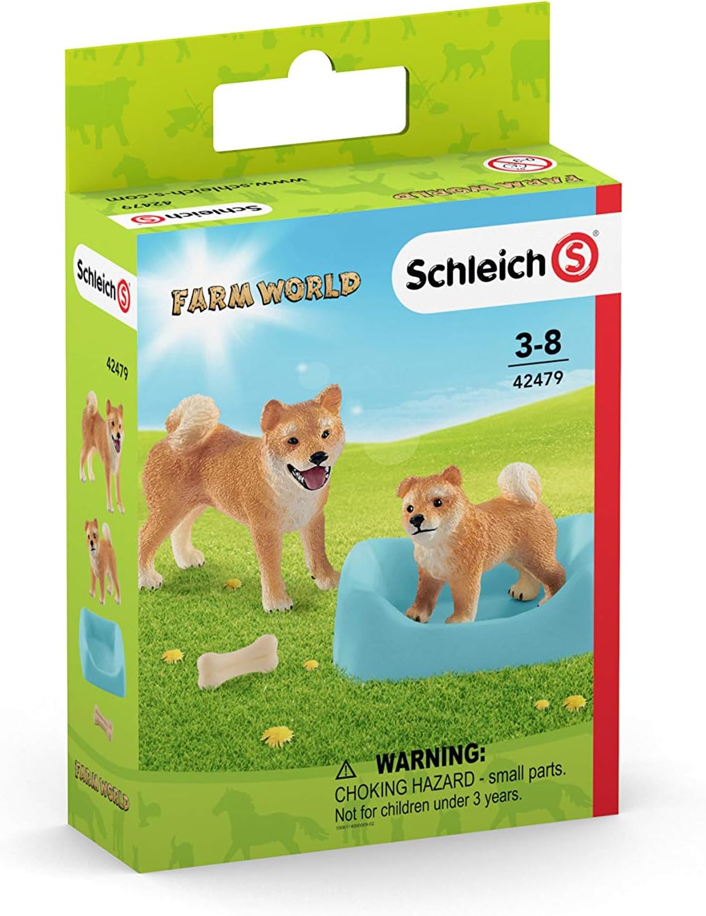 schleich dog kennel