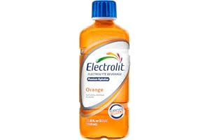 Electrolit Hydration Electrolyte Drinks, Sports Beverages with Electrolytes, 6 Pack (Orange)