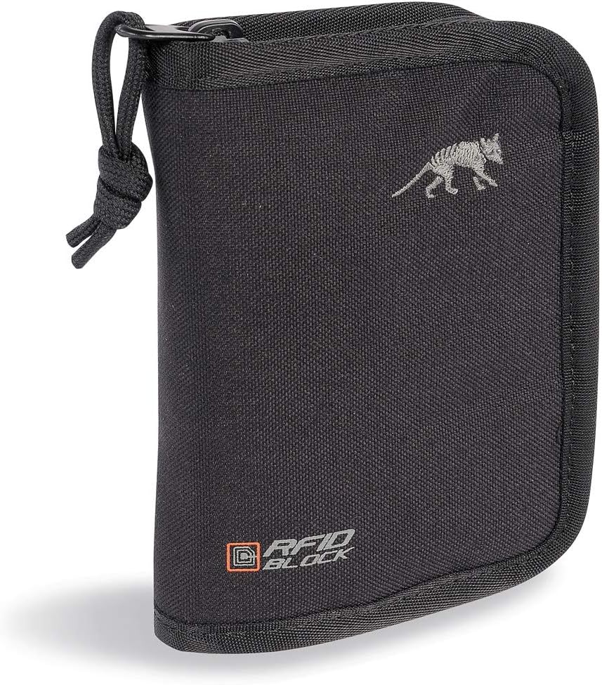 Tasmanian Tiger RFID B TÜV Tested Wallet - Black, 14 x 10 x 3 cm, 0.1 Liter