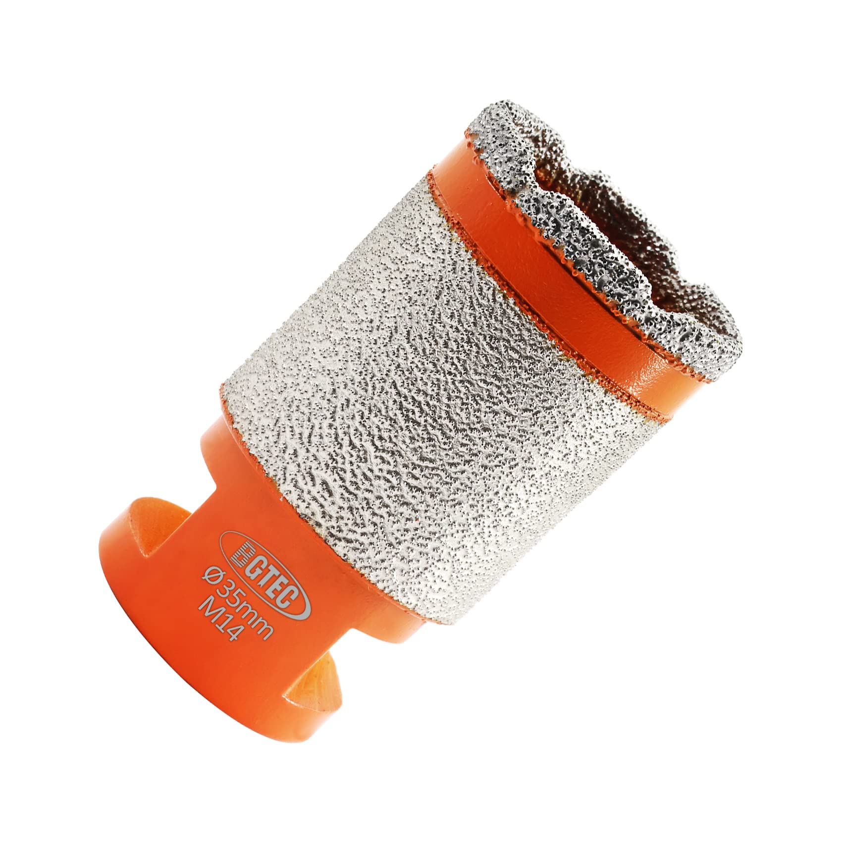 Diamond Core Drill Bits-BGTEC 35mm Milling Finger Bit Hole Saw for Bevelling Chamfer Porcelain Tile Marble Ceramic Granite，M14 Thread