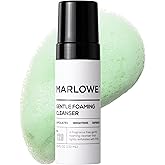 MARLOWE. No. 129 Gentle Foaming Facial Cleanser 4.5 Oz, Exfoliating, Brightening & Protective Daily Mens Face Wash with PHA, Natural Green Tea Extracts & Antioxidants, Unscented & Vegan