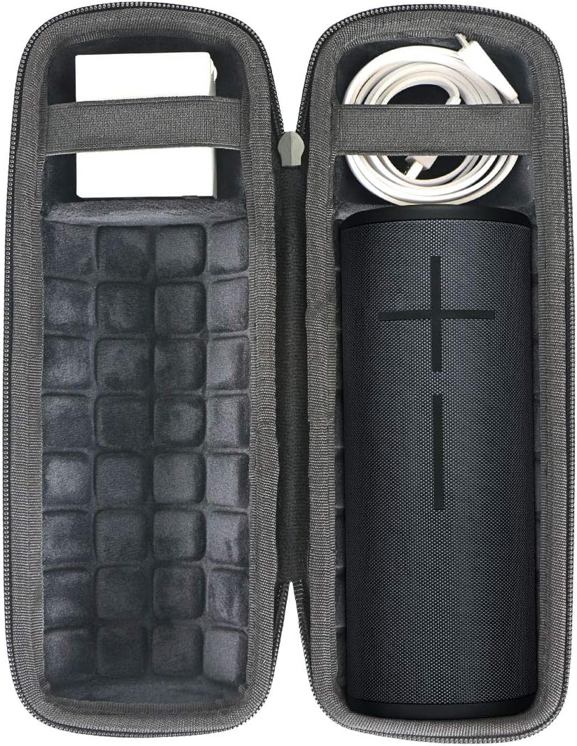 co2CREA Hard Travel Case for Ultimate Ears UE boom 4 / boom 3 Wireless Bluetooth Speaker,Case only, Black Case, for Boom 3