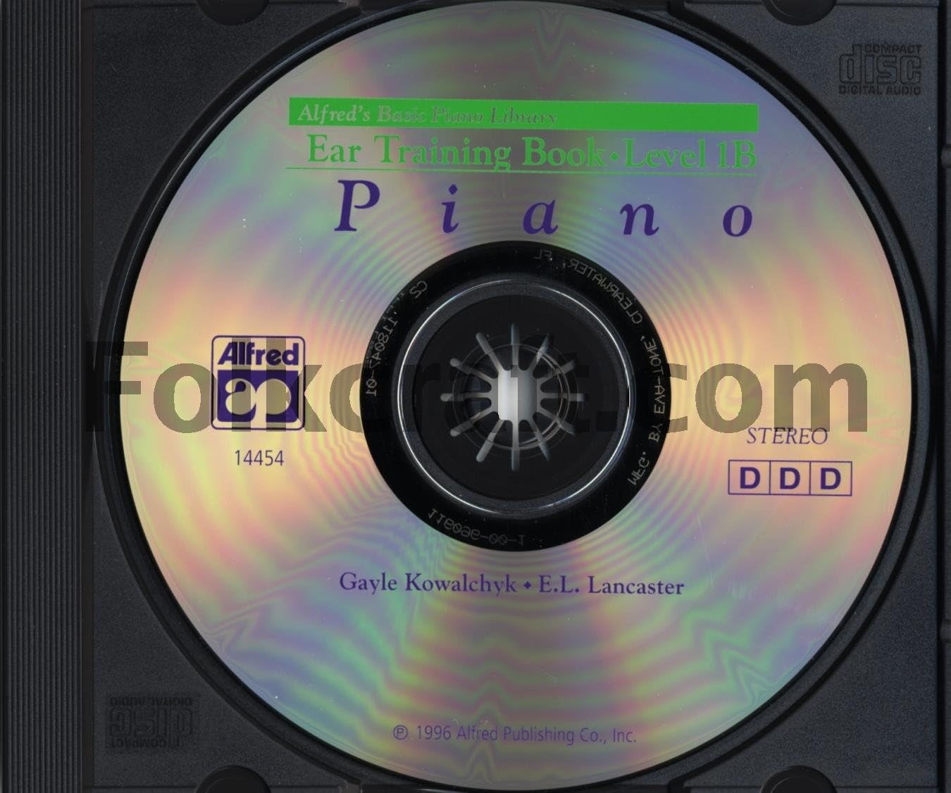 Alfred's Basic Piano Course: CD for Ear Training Book, Level 1B CD