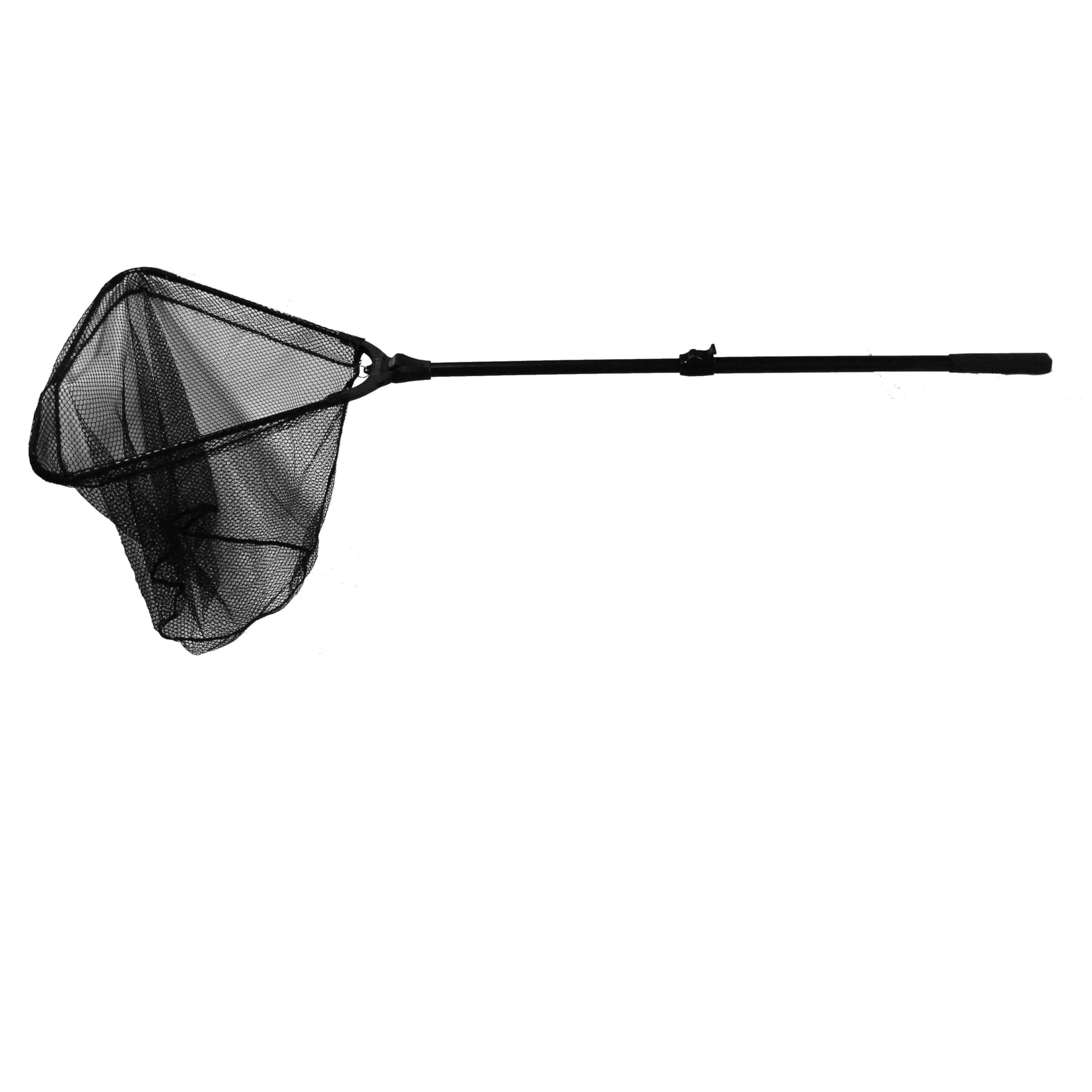Frabill Folding Landing Net, 22 x 20-Inch, Premium Landing Net, Black (3608)