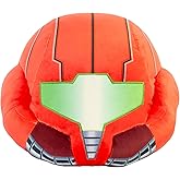 Club Mocchi- Mocchi- Metroid Prime Plushie - Samus Helmet - Officially Licensed Plush with Authentic Details - Gaming Merchandise and Gaming Room Decor for Teens - 13.5 Inch