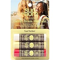 Sun Bum SPF 30 Sunscreen Lip Balm | Vegan and Cruelty Free Broad Spectrum UVA/UVB Lip Care with Aloe and Vitamin E for Moistu