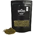 SPICED Zaatar Spice Blend, 6oz of Authentic Zaatar Spice Mix Mediterranean Seasoning Middle Eastern Spice in Resealable Bag, Great for Cooking, Roasting and Garnishing