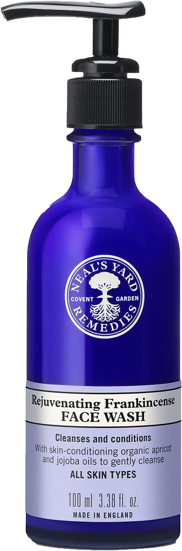 Neal's Yard Remedies Frankincense Facial Wash 100ml Soft Cleansed Conditioned