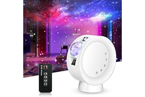 RTjoy Portable Star Projector Light, Galaxy Sky Projector with Remote Control, Night Lights Projector for Adults Kids Bedroom, Party, Home Deco