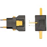 Kikkerland UL03-A Universal Travel Adapter, Black
