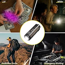Brightison S03 Keychain Flashlight USB C