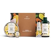 The Body Shop Mango Collection Gift Set - 4 Piece Set, Shower Gel, Body Butter, Lip Butter, Hand Balm, Vegan