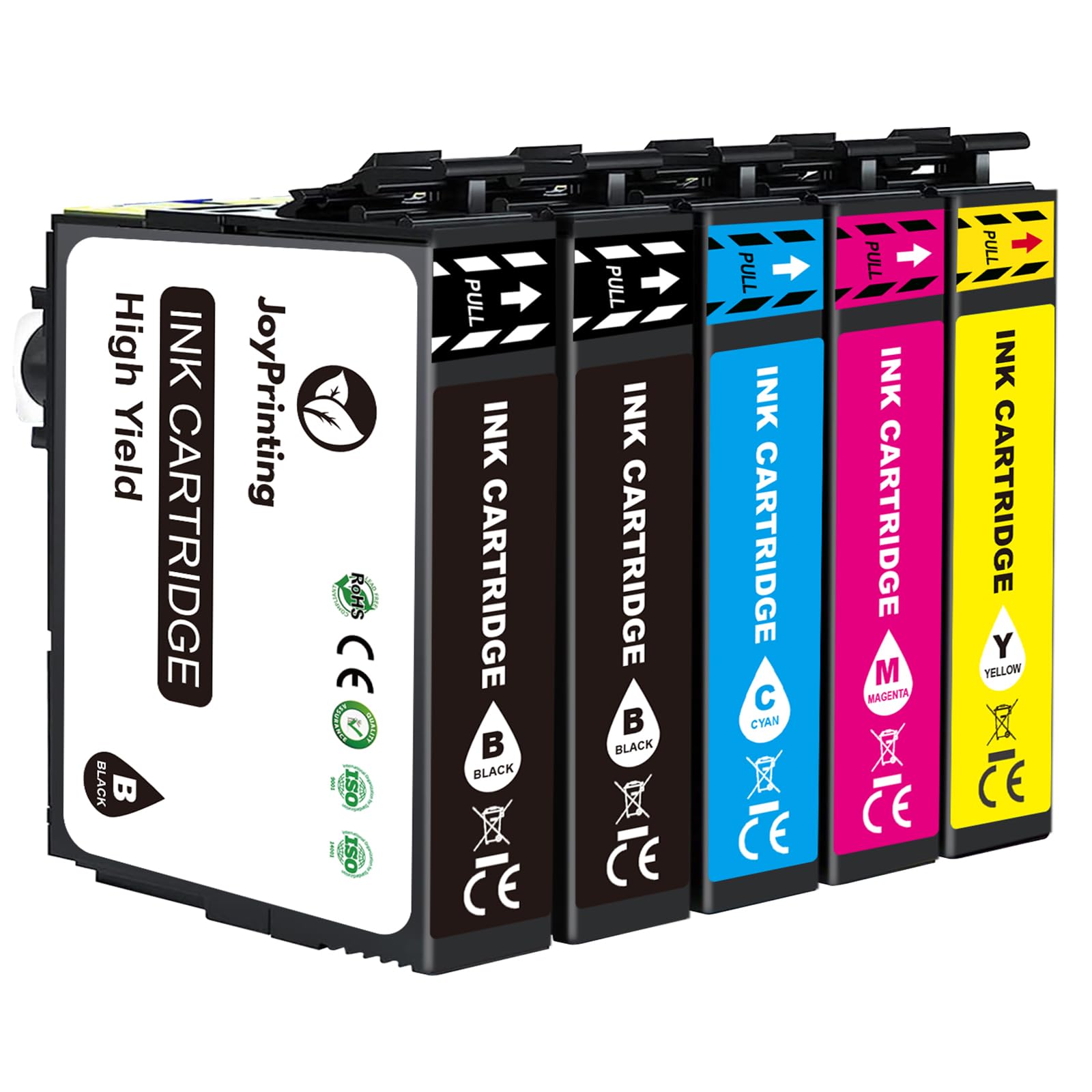 JoyPrinting 604XL Ink Cartridges Replacement for Epson 604 XL Ink Cartridges Multipack Compatible with Epson XP-2200 XP-2205 XP-3200 XP- 3205 XP-4200 XP-4205 WF-2910 WF-2930 WF-2935 WF-2950 (5 Pack)