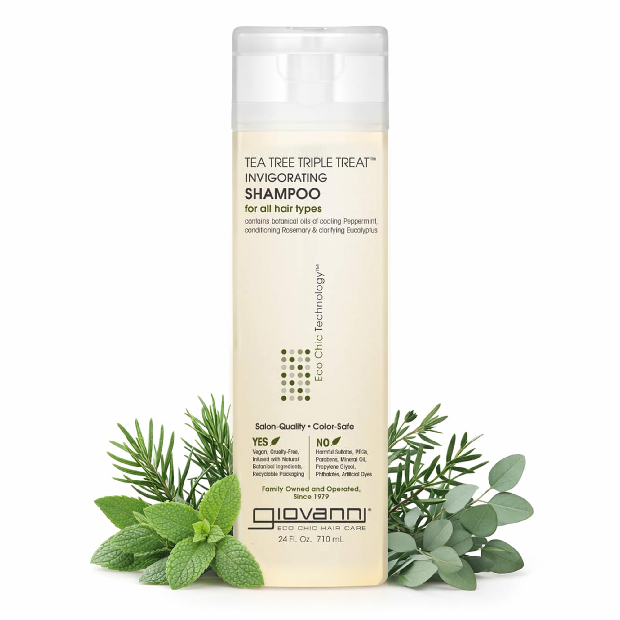 Giovanni Tea Tree Triple Treat Shampoo - 250ml