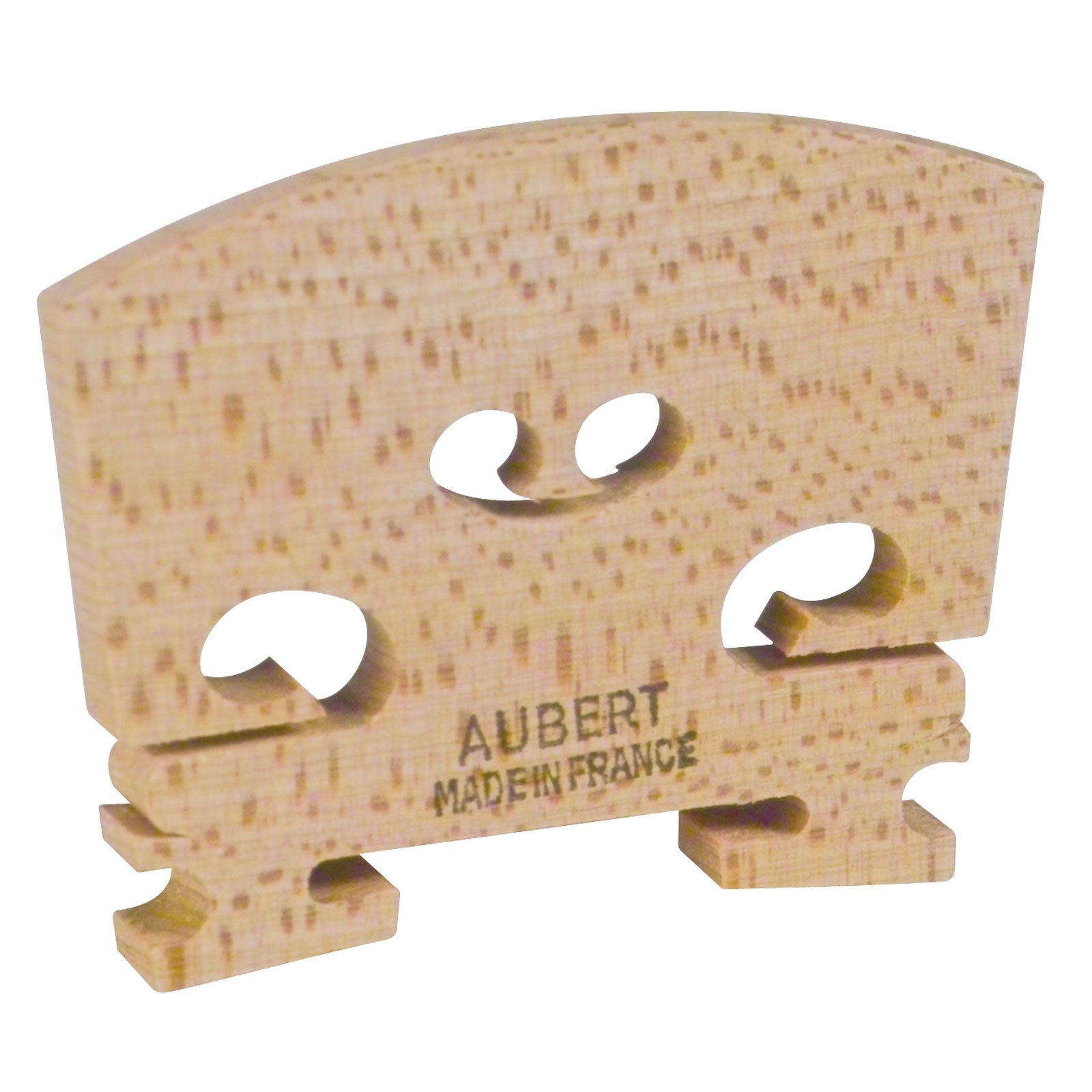 Aubert VB-5 1/2 VB-5 Select Aged Violin Bridge, 1/2 Size, Natural