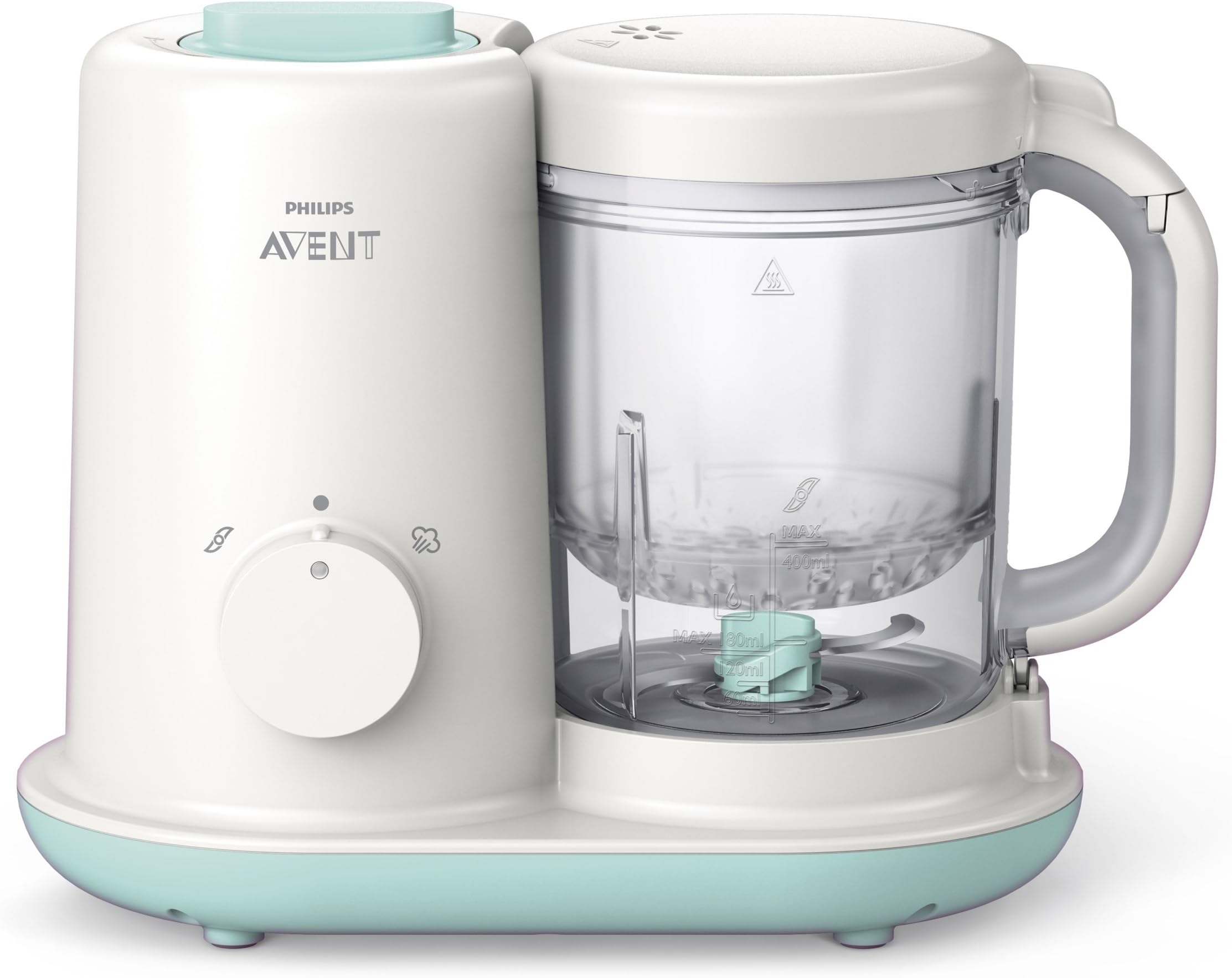 Philips Avent easypappa Essential scf862/02L Cuocipappa Multifunctional, Cooks Steam and Blends